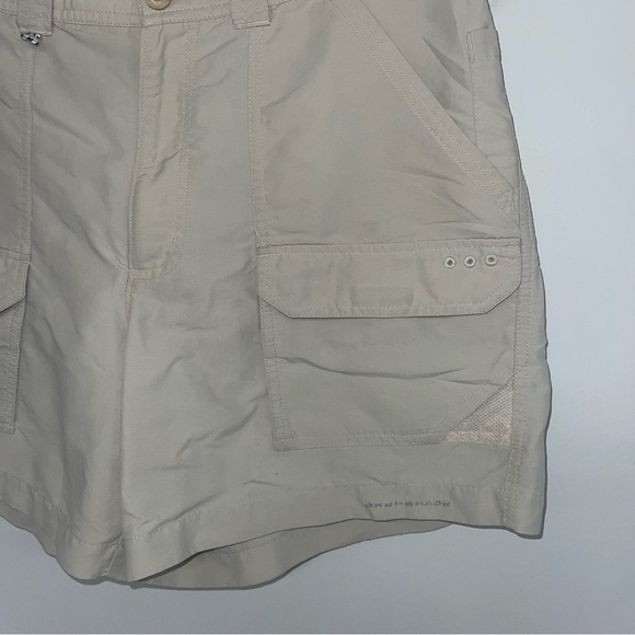 Columbia PFG Permit II Fishing Shorts Men's Size 36 Beige 6” Inseam Cargo - Picture 4 of 10